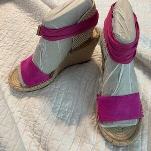 Vince Camuto Vibrant Pink Espadrille